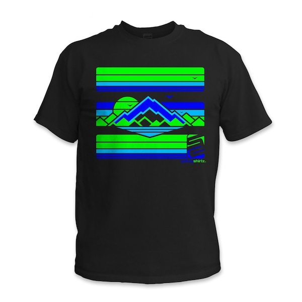 The High Country High Visibility Tee, Black, 2XL
